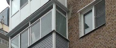 Наружная отделка балкона и остекление, Балашиха Московская область